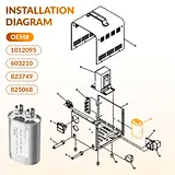 golf cart charger capacitor